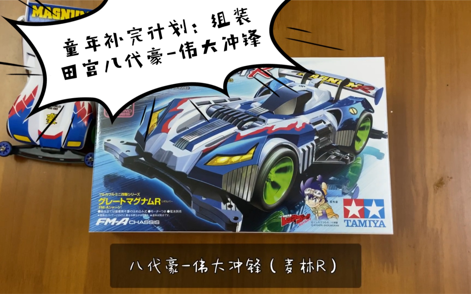 玩佳蕙童年补完计划组装田宫八代豪伟大冲锋麦林r