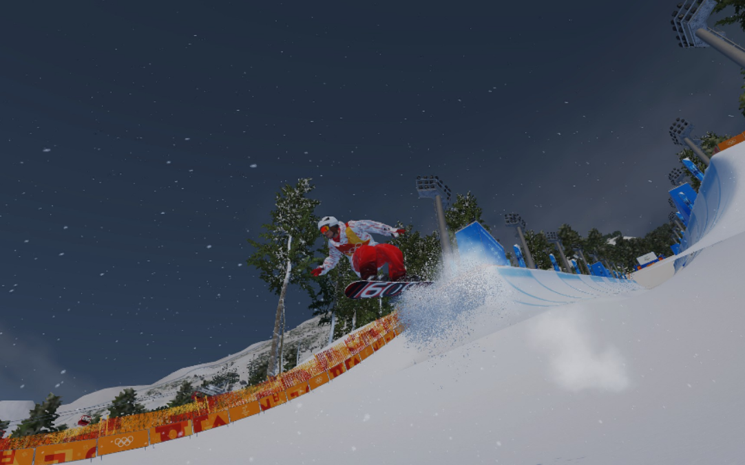 肉沫视频steep极限巅峰第二期冬奥会u型赛道