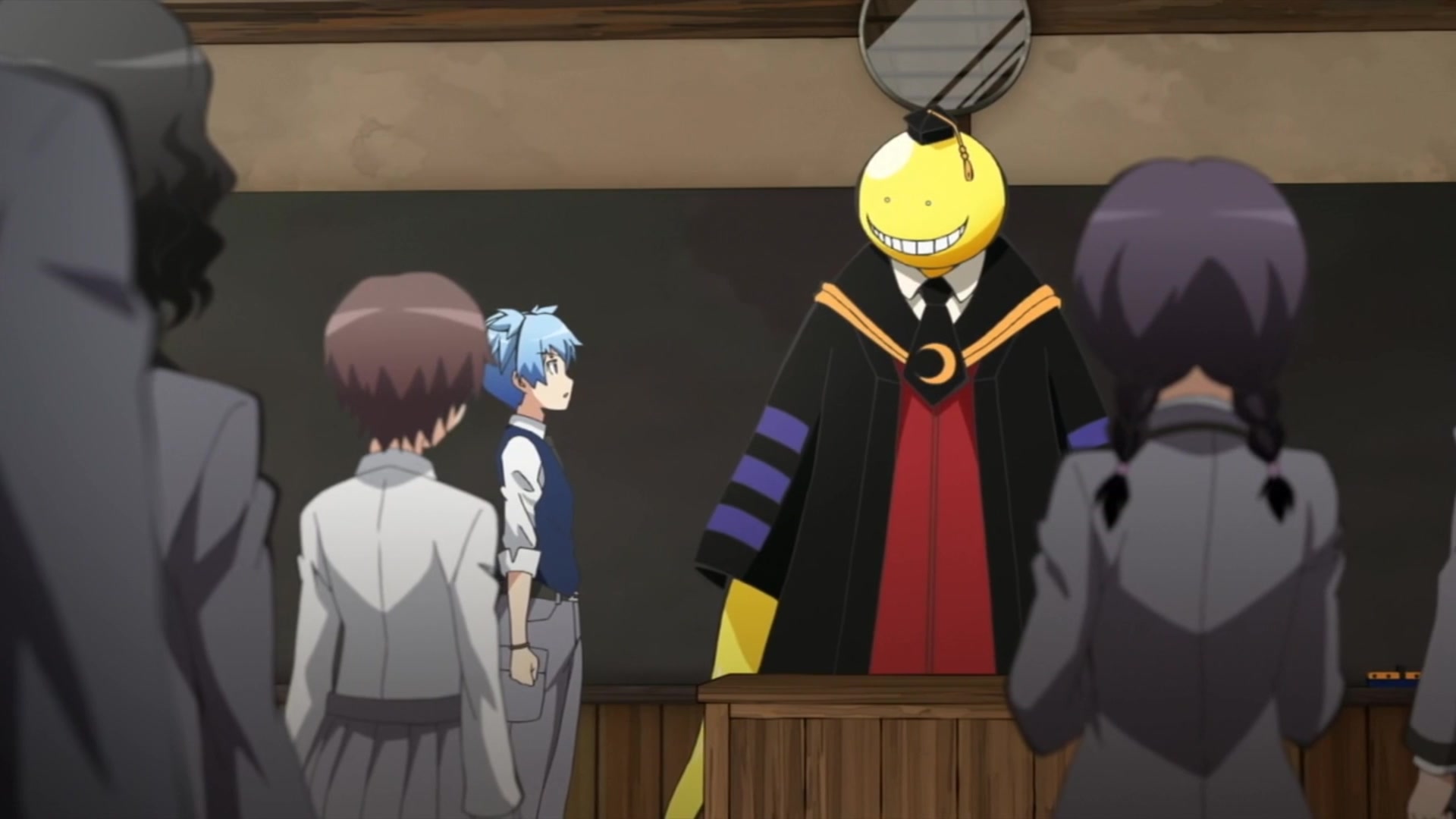 【三年e班】暗杀教室 温柔的老师 所念皆星河_哔哩哔哩 (゜-゜)つロ