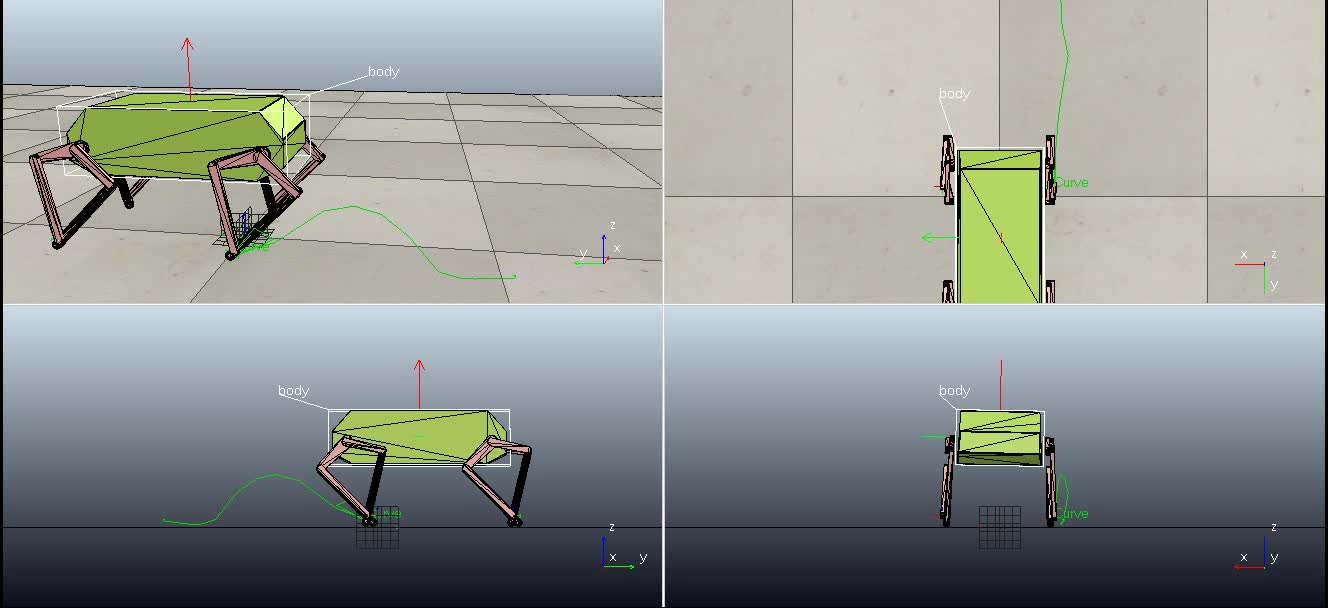 [图]【机器人】斯坦福Doggo动力学仿真