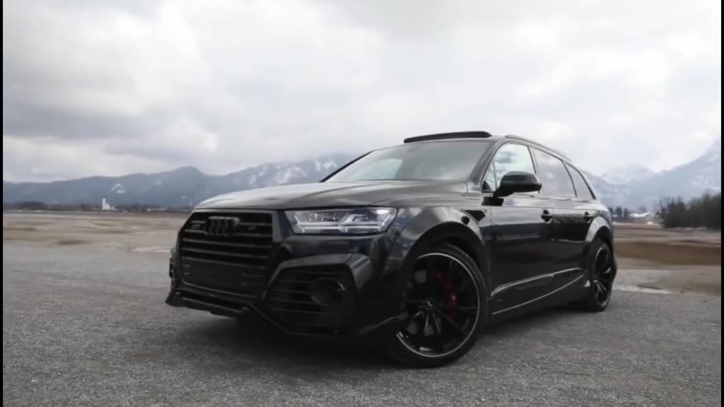 奥迪q7黑武士这颜值爱了#奥迪q7#奥迪黑武士-6800269782890466573