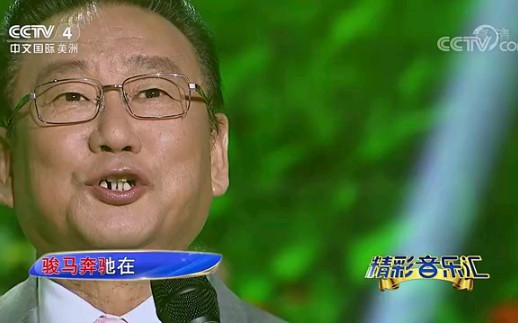 [图]【CCTV精彩音乐汇】《骏马奔驰保边疆》演唱：蒋大为（边海铭制作）