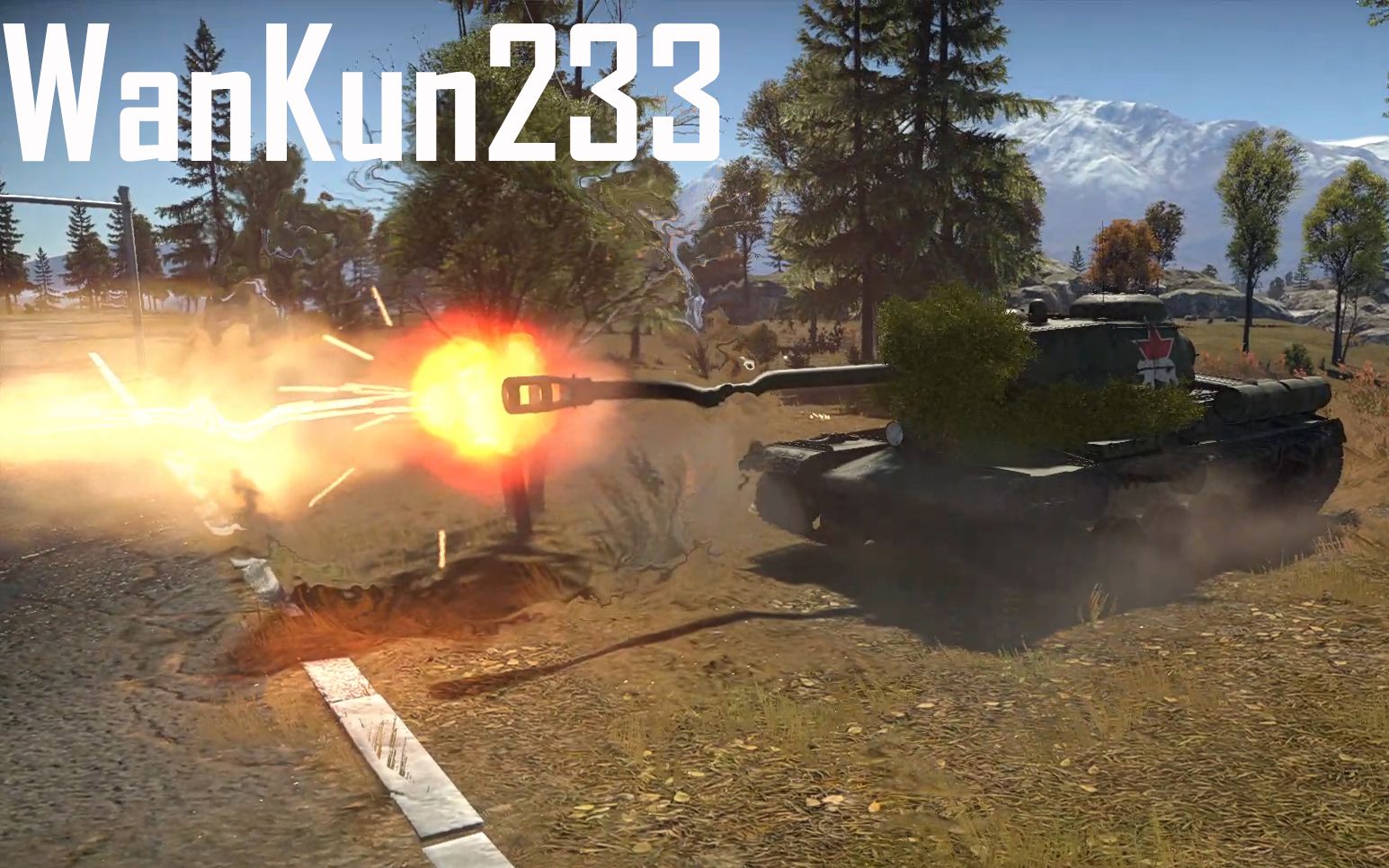 活动作品战争雷霆注入灵魂有122炮的才是真正的苏联重坦is2重型坦克