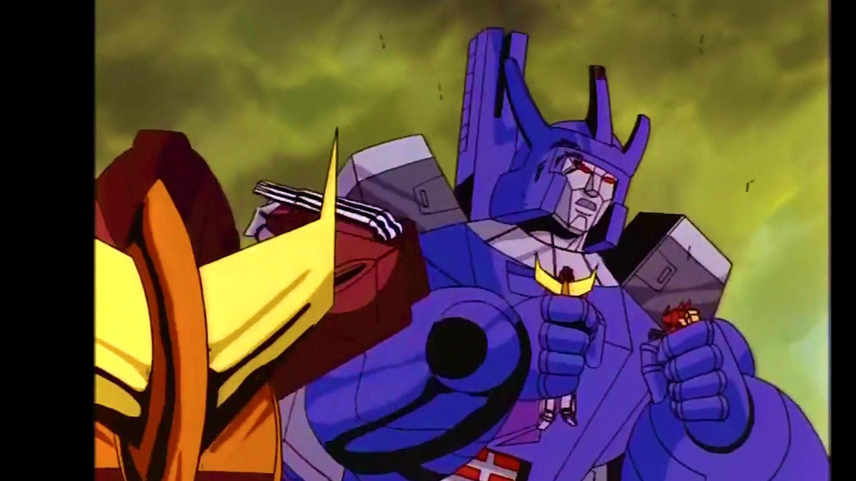 红眼睛的巨大补天士【变形金刚】