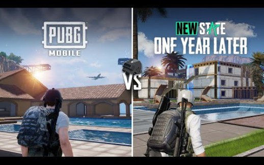 [图]一年后《未来之役》VS《PUBG MOBILE》画面，物理和枪械对比