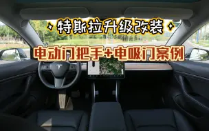 Download Video: 特斯拉推荐升级改装项目，电动门拉手和电吸门，你值得拥有