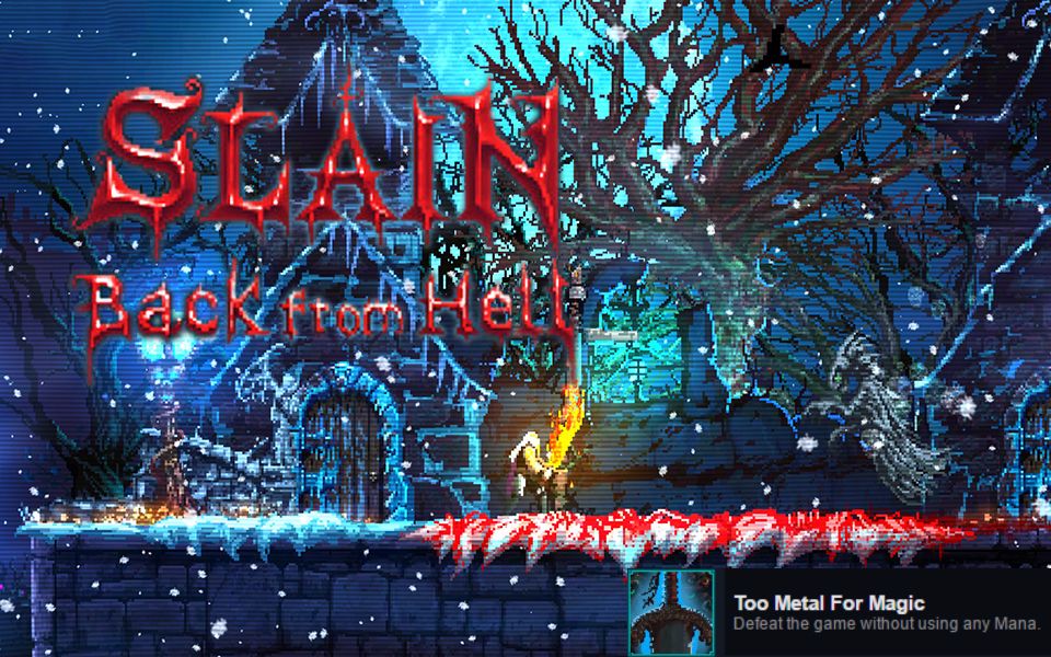 [图]【Slain：Back From Hell】不屑魔法的硬钢通关 Part 1血