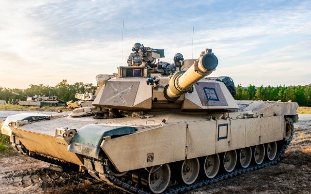 美国陆军最新m1a2sepv2坦克战斗展示在ironunion14军演