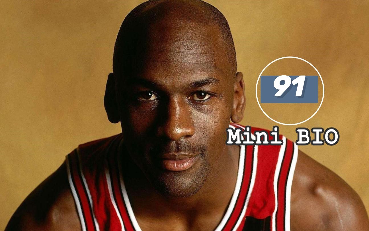 【Mini BIO】迷你人物纪录片系列91:Michael Jordan(迈克尔ⷮŠ乔丹)【自制中英双字幕】哔哩哔哩bilibili