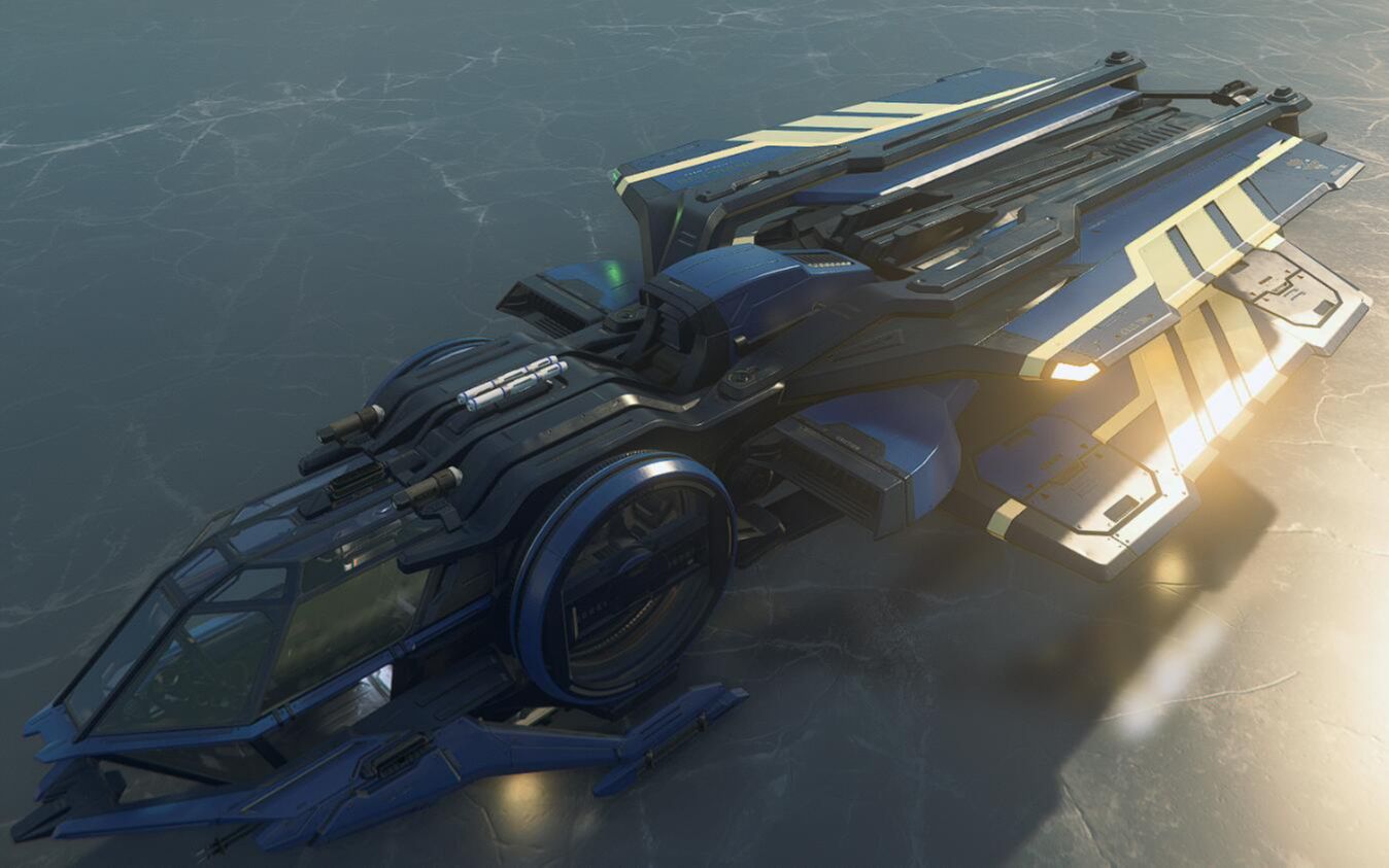 star citizen 星际公民 2950舰队周极光蓝金皮肤