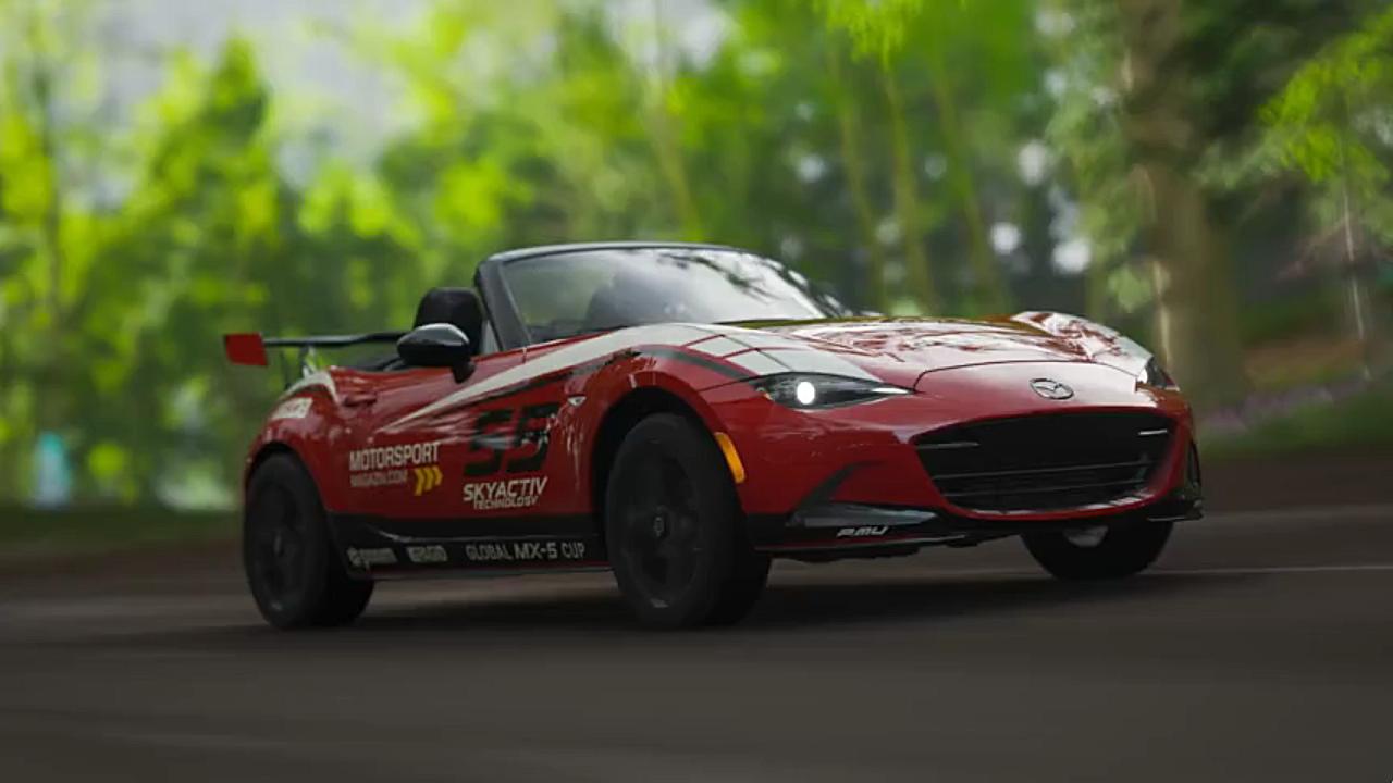 【地平线4】午夜马自达.季节赛[所向披靡]_哔哩哔哩_bilibili