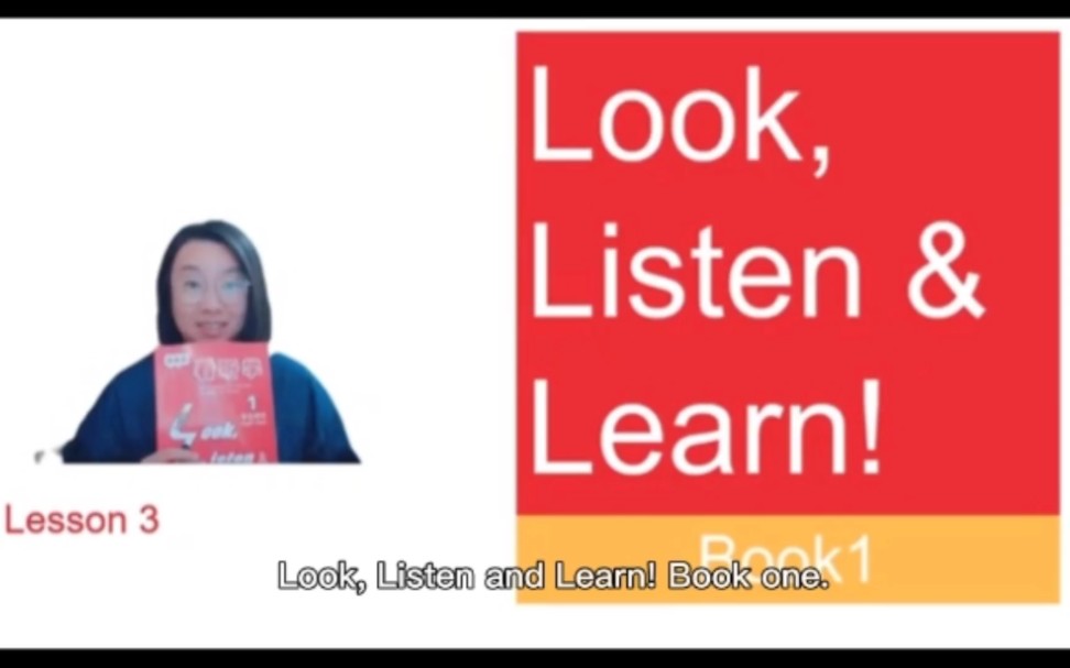 [图]Look, Listen & Learn Book 1 Lesson 3 看听学3L第一册 第三课 Cherry-Reading