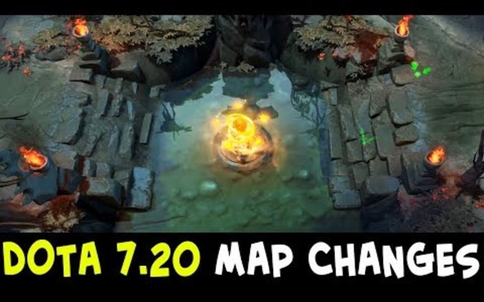 Dota2] 7.20 地图更新演示！！-哔哩哔哩