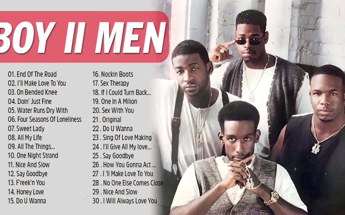 Boyz II Men 金曲精选 Boyz II Men Greatest Hits哔哩哔哩bilibili