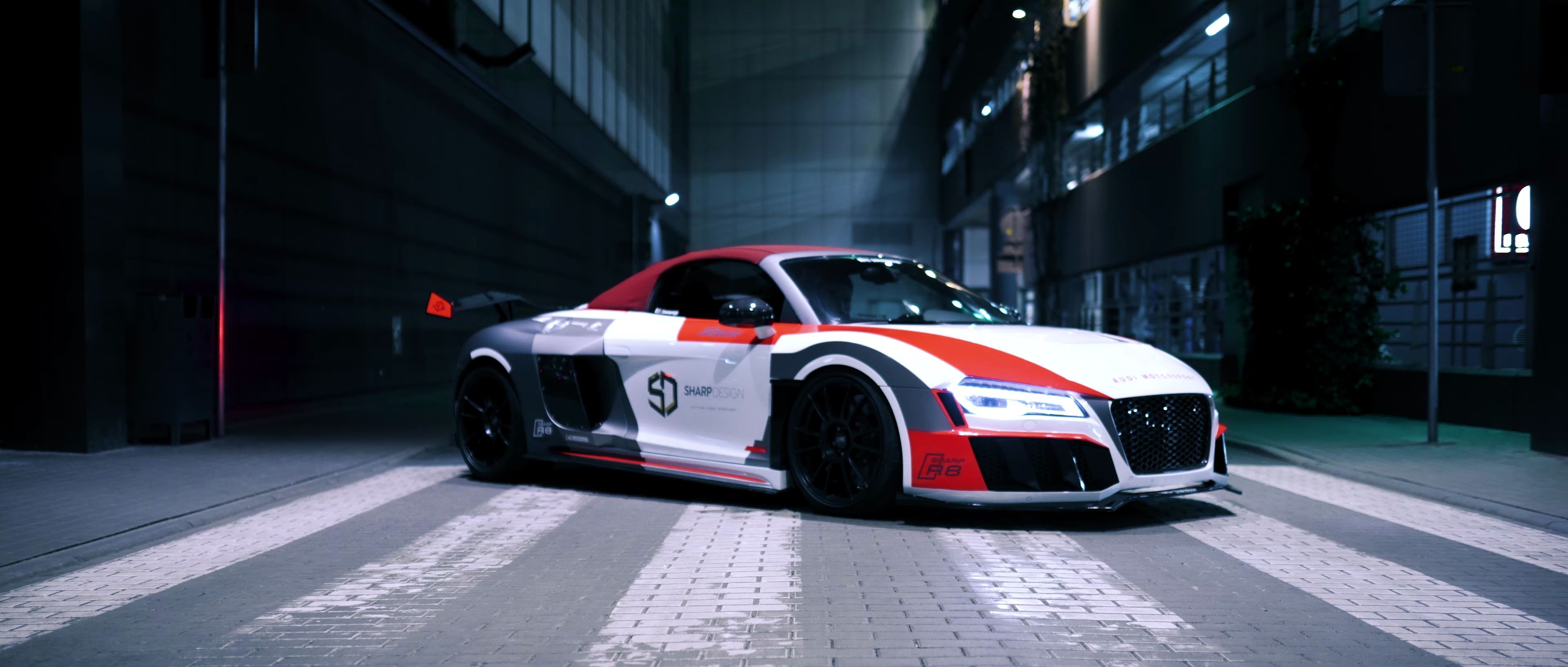 奥迪r8 |audi r8 spyder | 4k