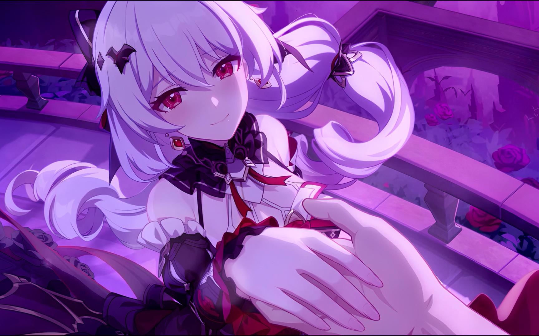 崩坏3!月下对舰长的告白,我喜欢舰长,我再也不会放开这双手了!