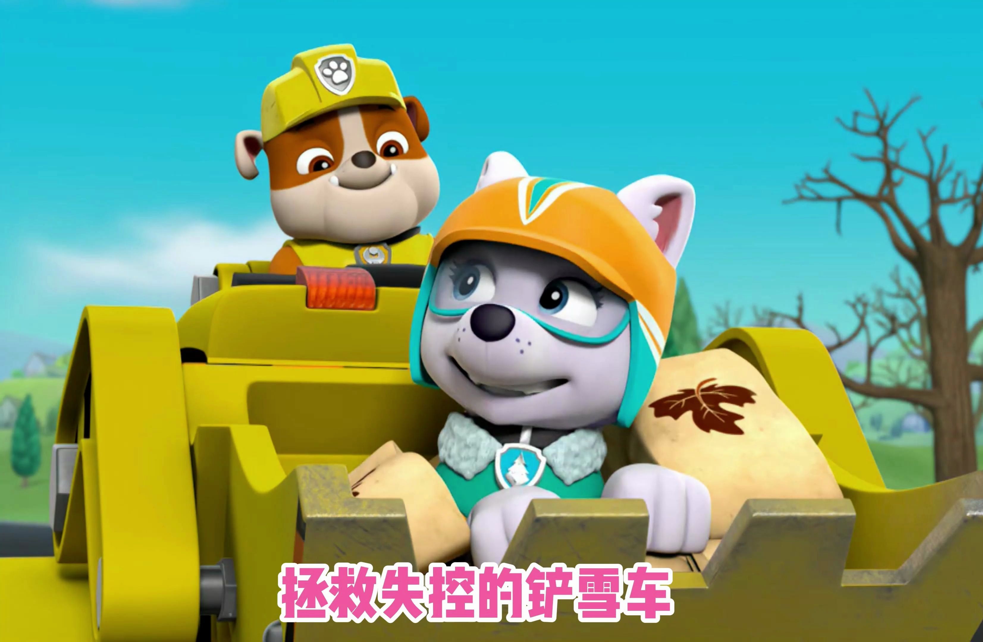 汪汪队立大功:珠珠的铲雪车失控了