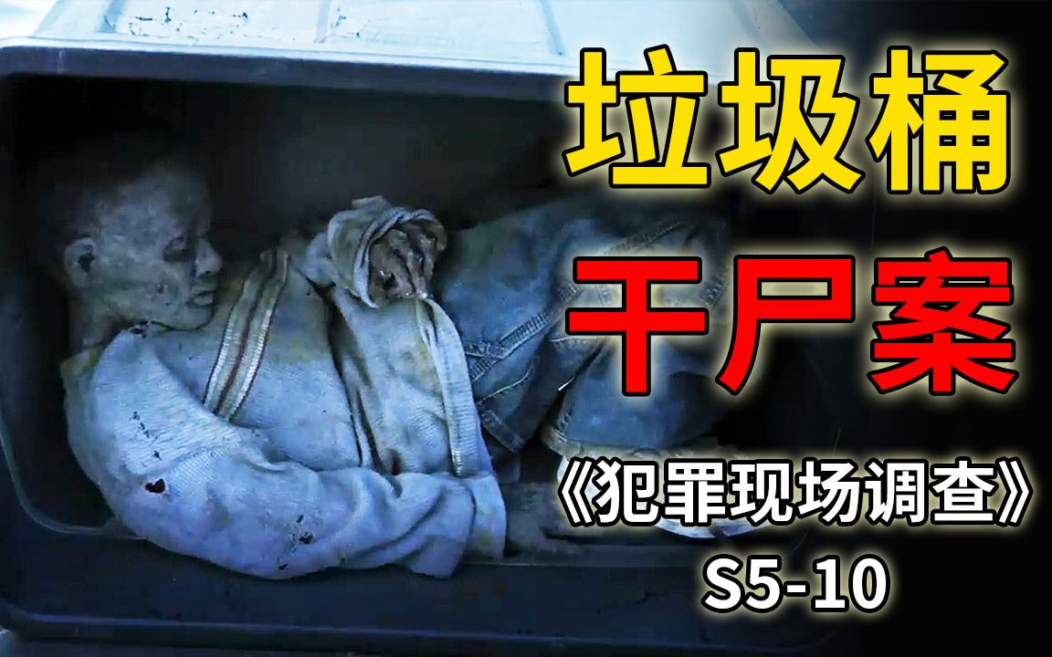 垃圾桶惊现男童干尸,无助孩子被亲人活活饿死《csi》s5-10_哔哩哔哩