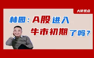 Download Video: 百亿私募大佬林园：牛市初期就是要胆子大！