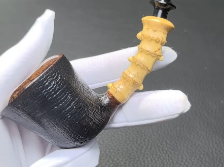 小默烟斗都柏林式竹节烟斗