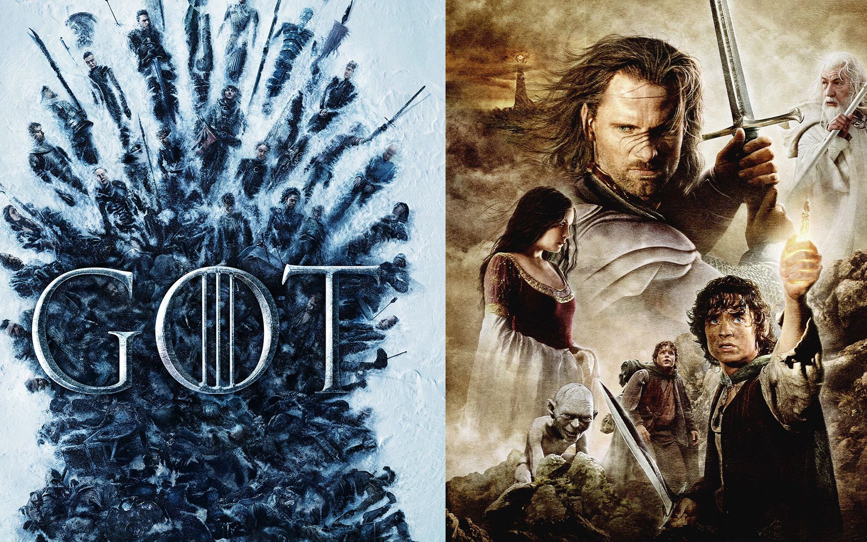 当维斯特洛大陆遇上中土世界,当《权力的游戏》遇上《魔戒》