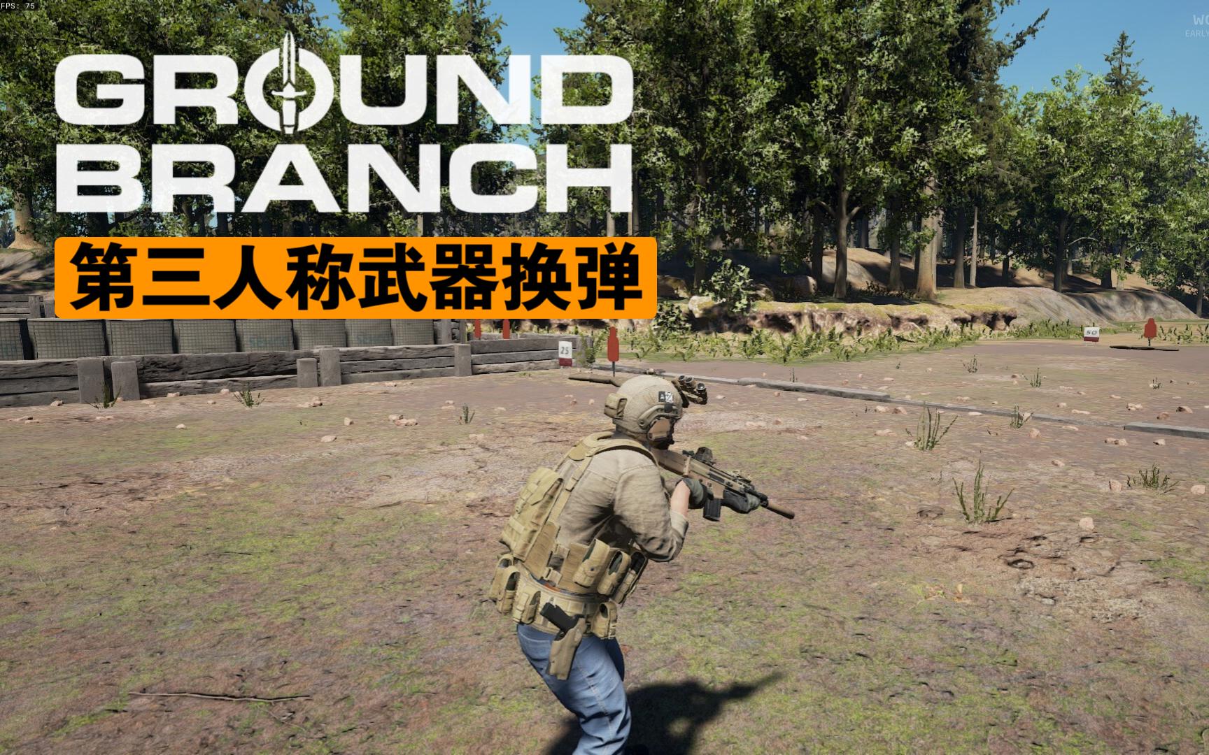 [图]【GROUND BRANCH/地面部队】- 第三人称武器换弹展示