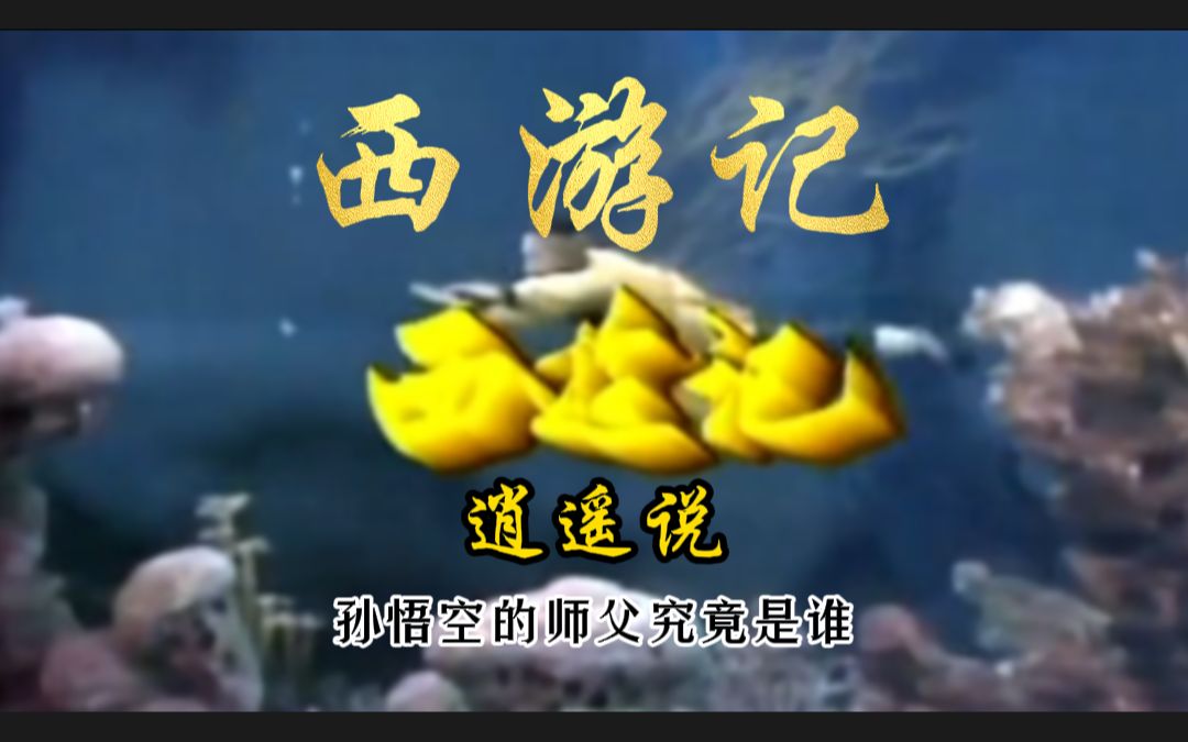 孙悟空的师父究竟是谁哔哩哔哩bilibili