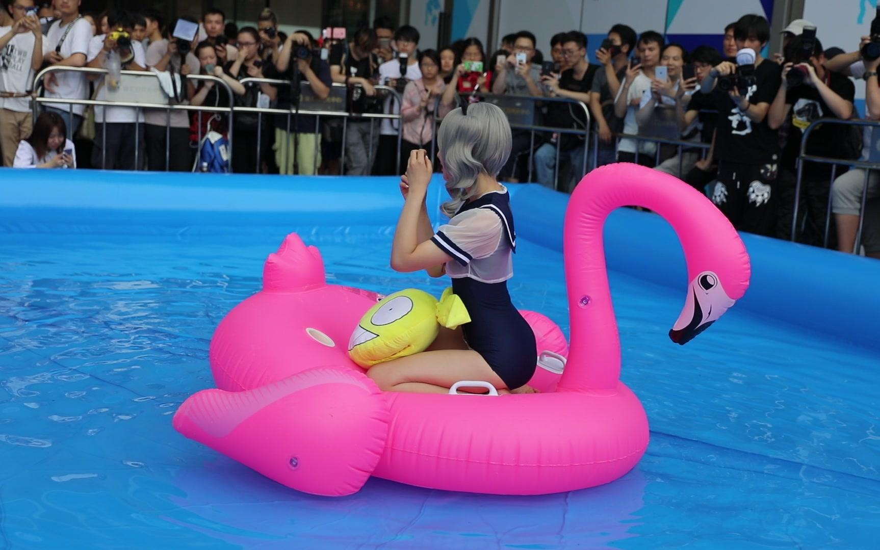 [图]2018魔都夏日祭 泳装涡轮增鸭