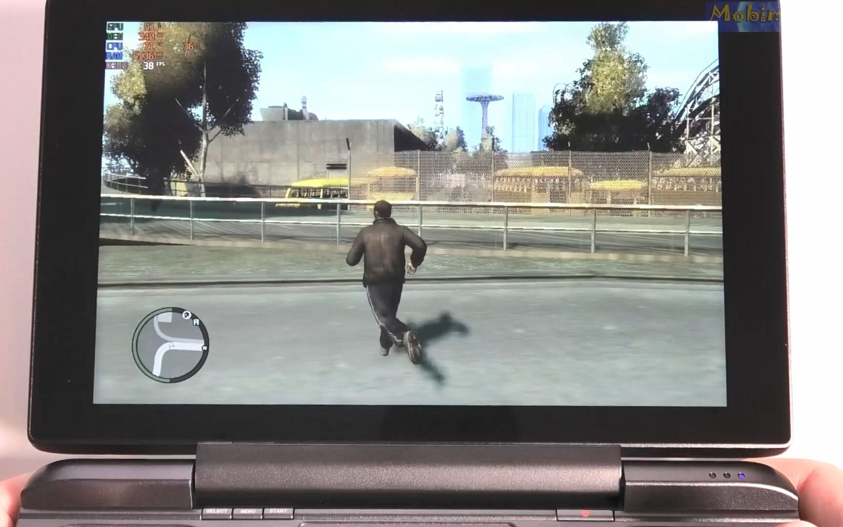 [图]《侠盗猎车手4（Grand Theft Auto IV）》37~60帧，默认特效，默认分辨率，25W TDP