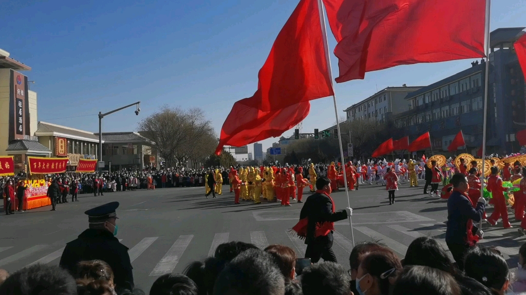 来点年味!甘肃武威社火表演哔哩哔哩bilibili