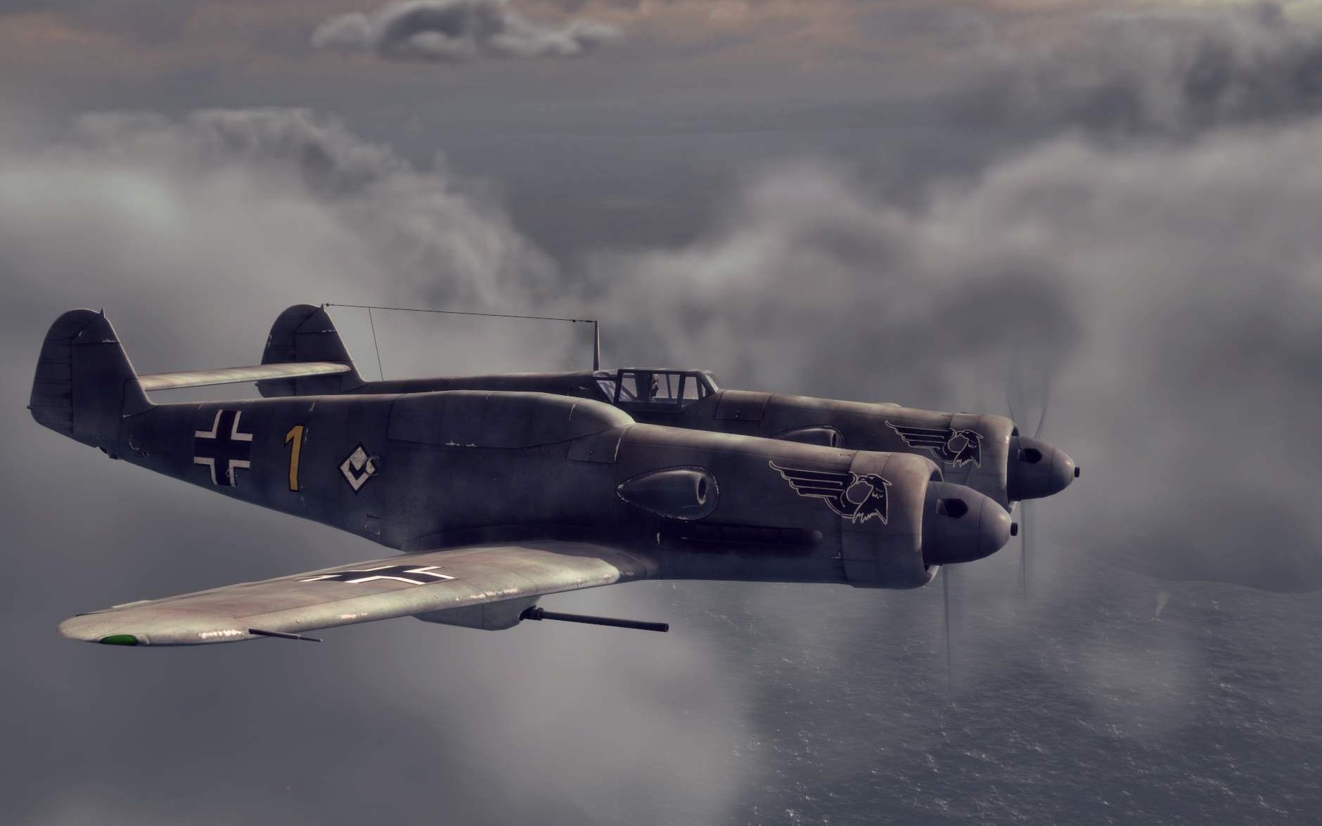 战机世界2.0美服娱乐:双身战将bf109z