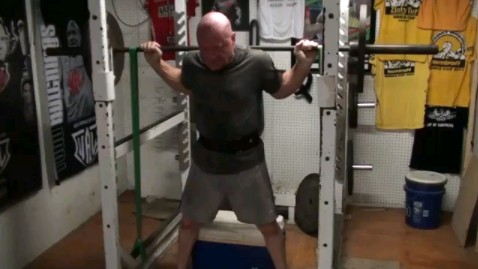 哈钦斯训练秘籍 弹力带箱式深蹲