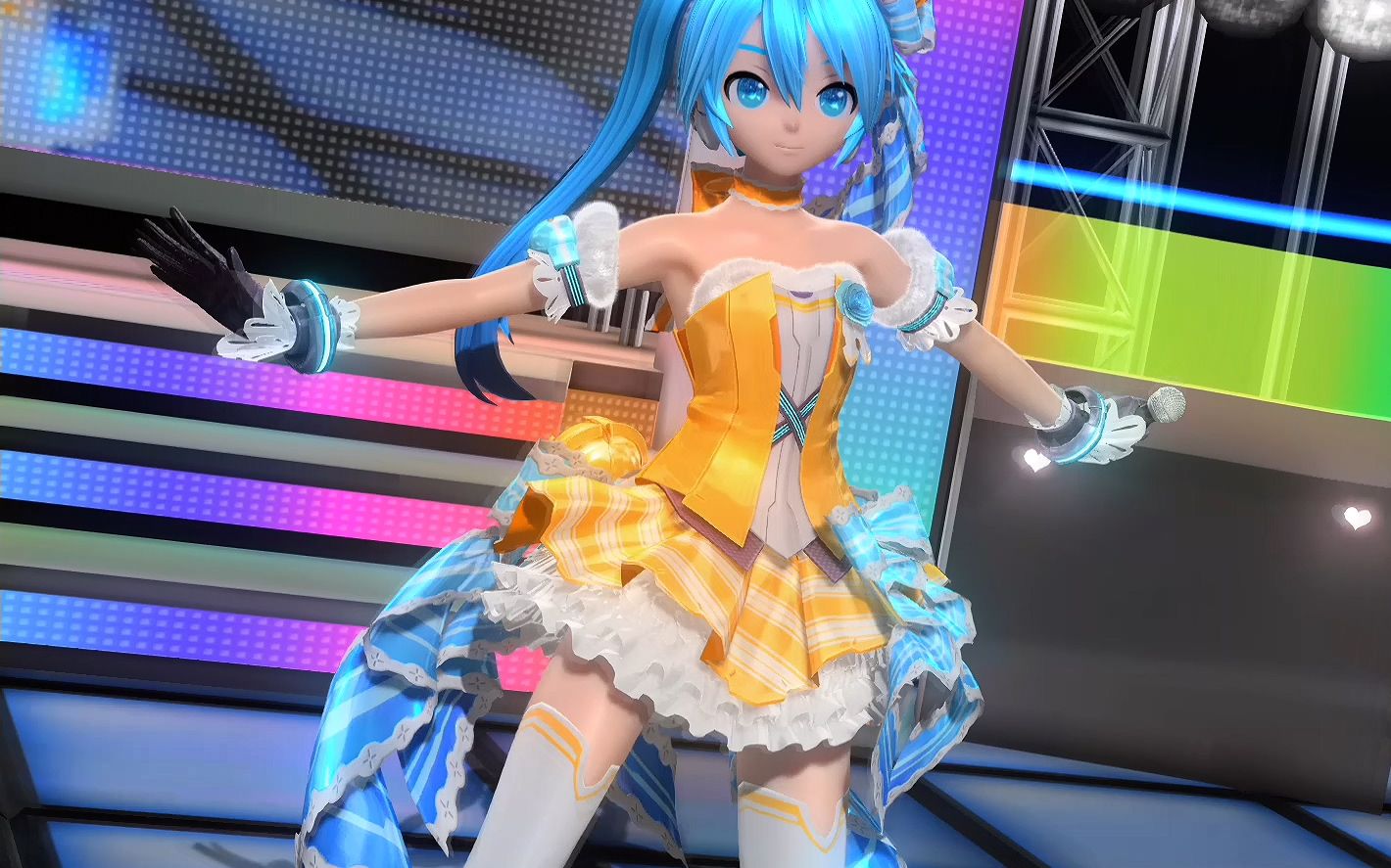 live edition-【初音未来 橙花公主】【1080p-60帧】歌姬计划pv_吡è