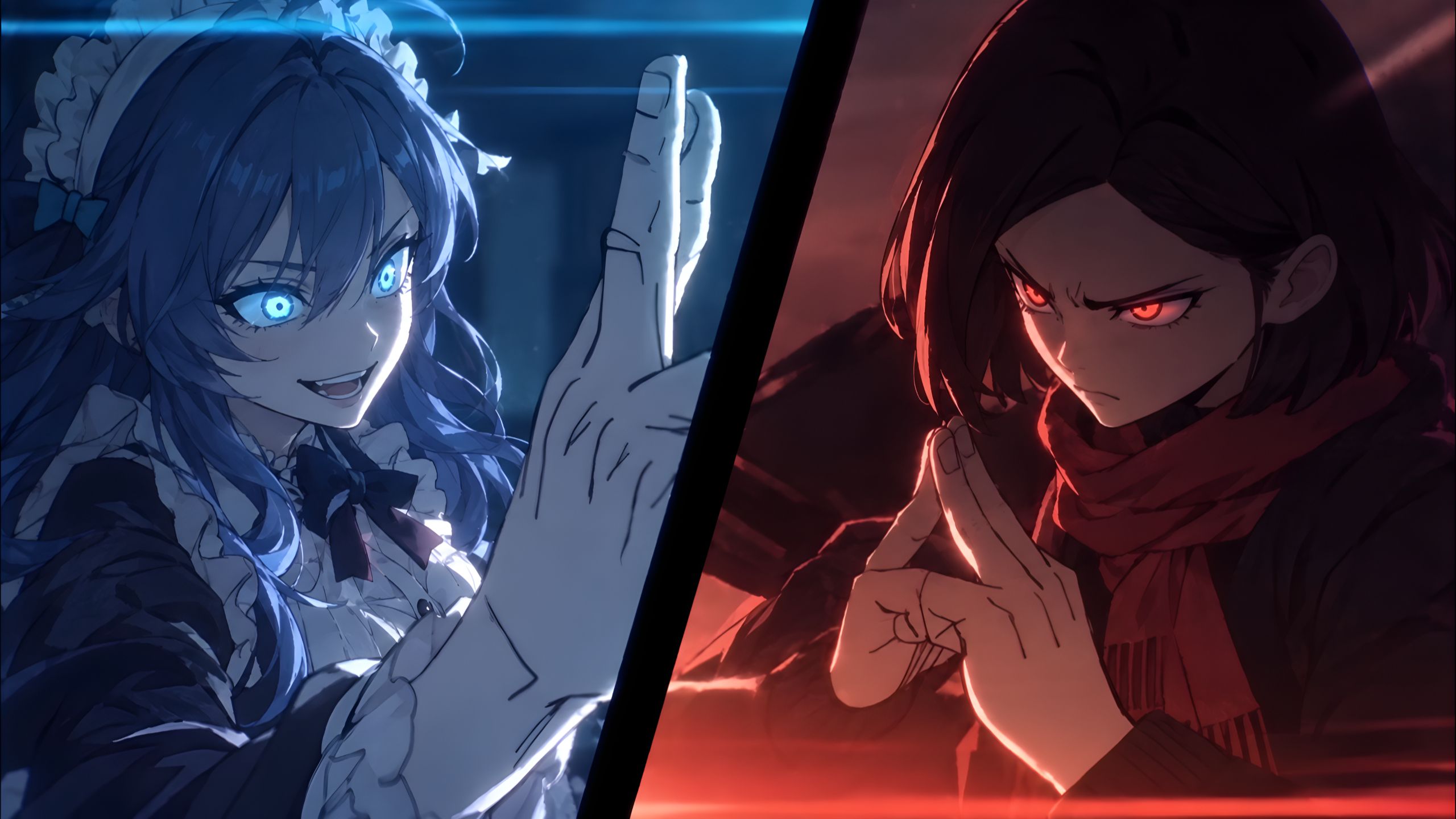 【新宿决战】DeepSeek娘VS豆包