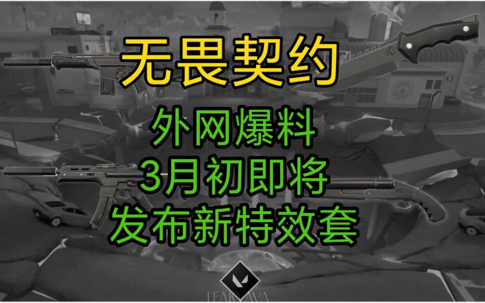 外网爆料3月6日即将发布的新皮肤【无畏契约】哔哩哔哩bilibili