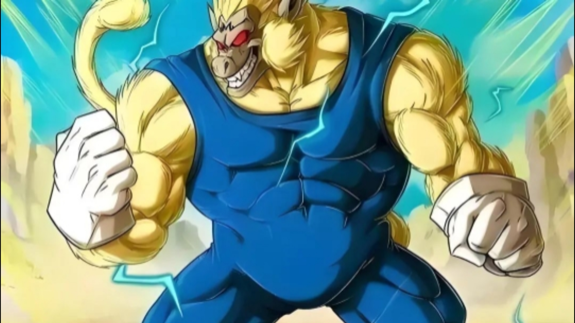 【龙珠同人】魔人贝吉塔黄金巨猿形态