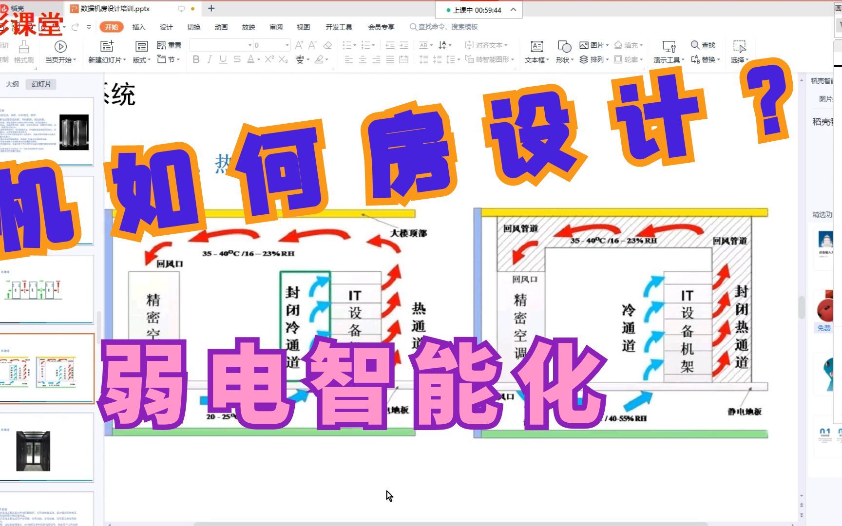 机房如何设计? 【弱电智能化精讲班】哔哩哔哩bilibili