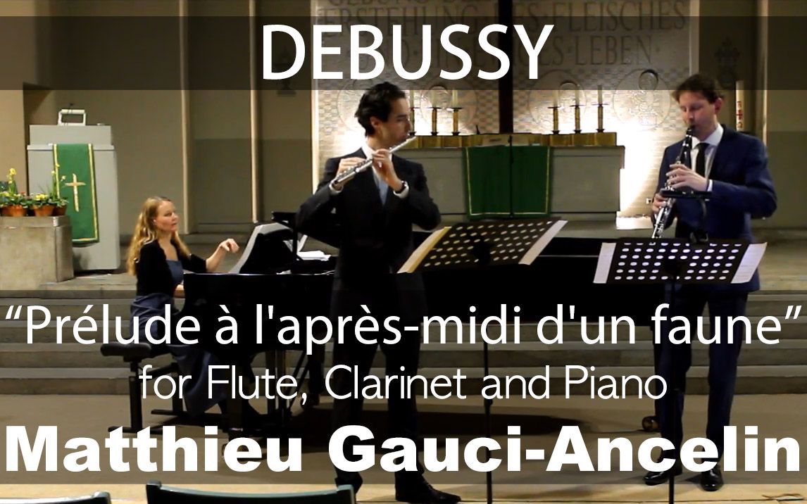 [图]C.Debussy___Prélude à l'après-midi d'un faune (Matthieu Gauci-Ancelin)