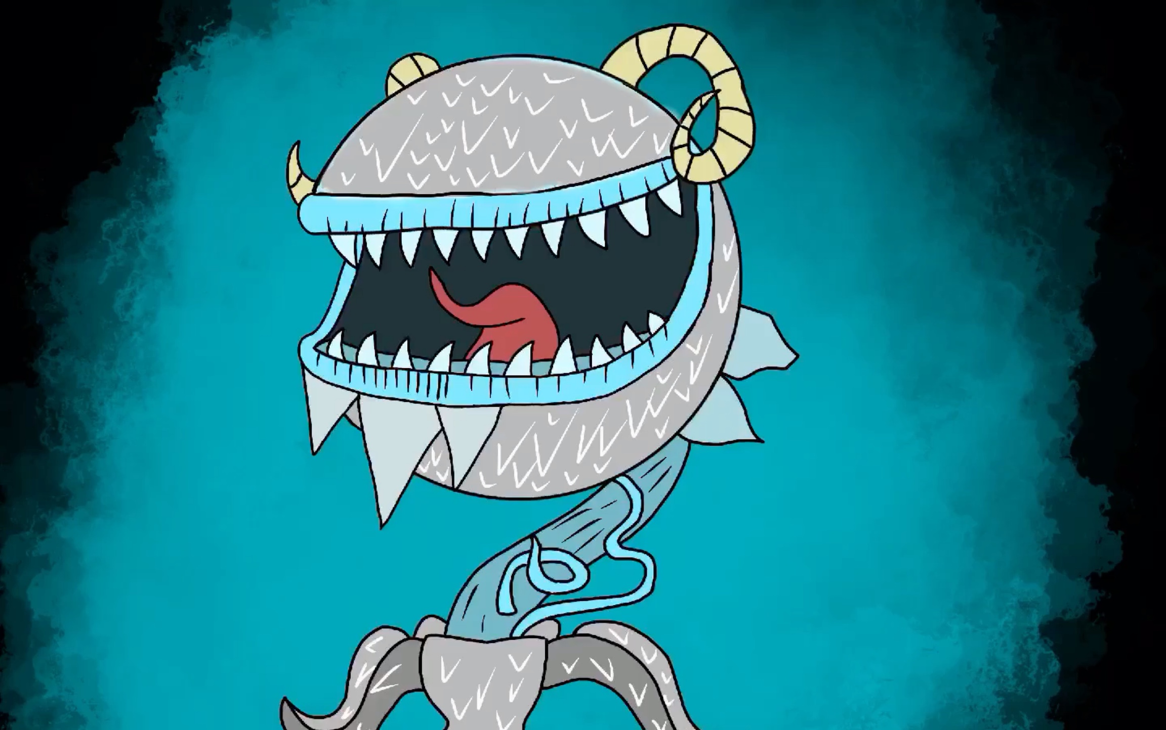 植物大战僵尸花园战争2——植物【雪怪大嘴花】