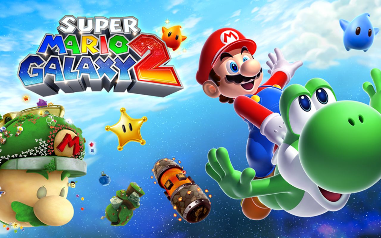 【夜光云】《马里奥银河2》所有星星全收集实况 (super mario galaxy