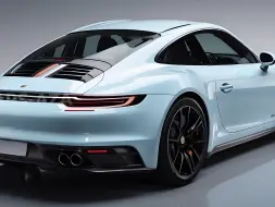 下载视频: 揭晓 2025 款保时捷 911 S Turbo Hybrid：高性能汽车的未来