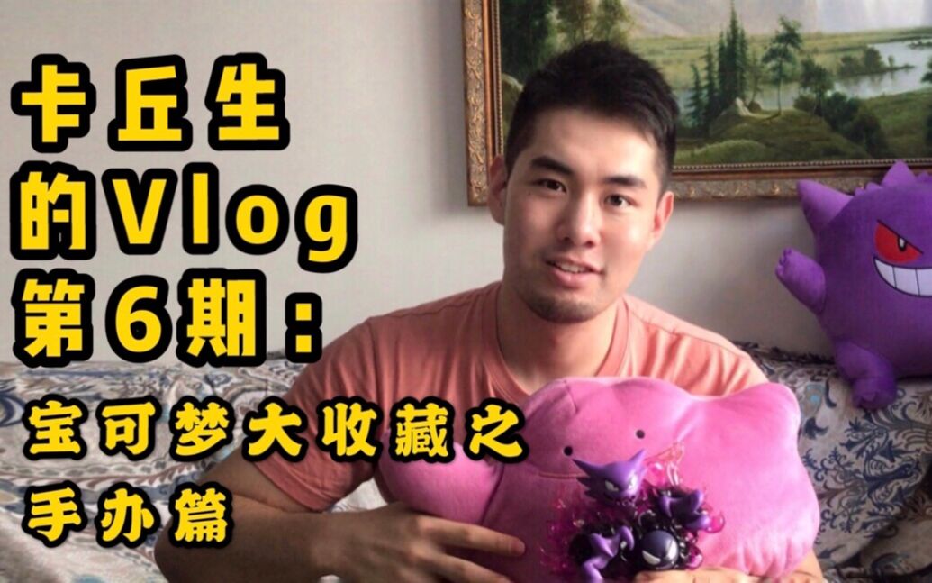 【卡丘生的Vlog】第6期: 宝可梦大收藏之手办篇哔哩哔哩bilibili