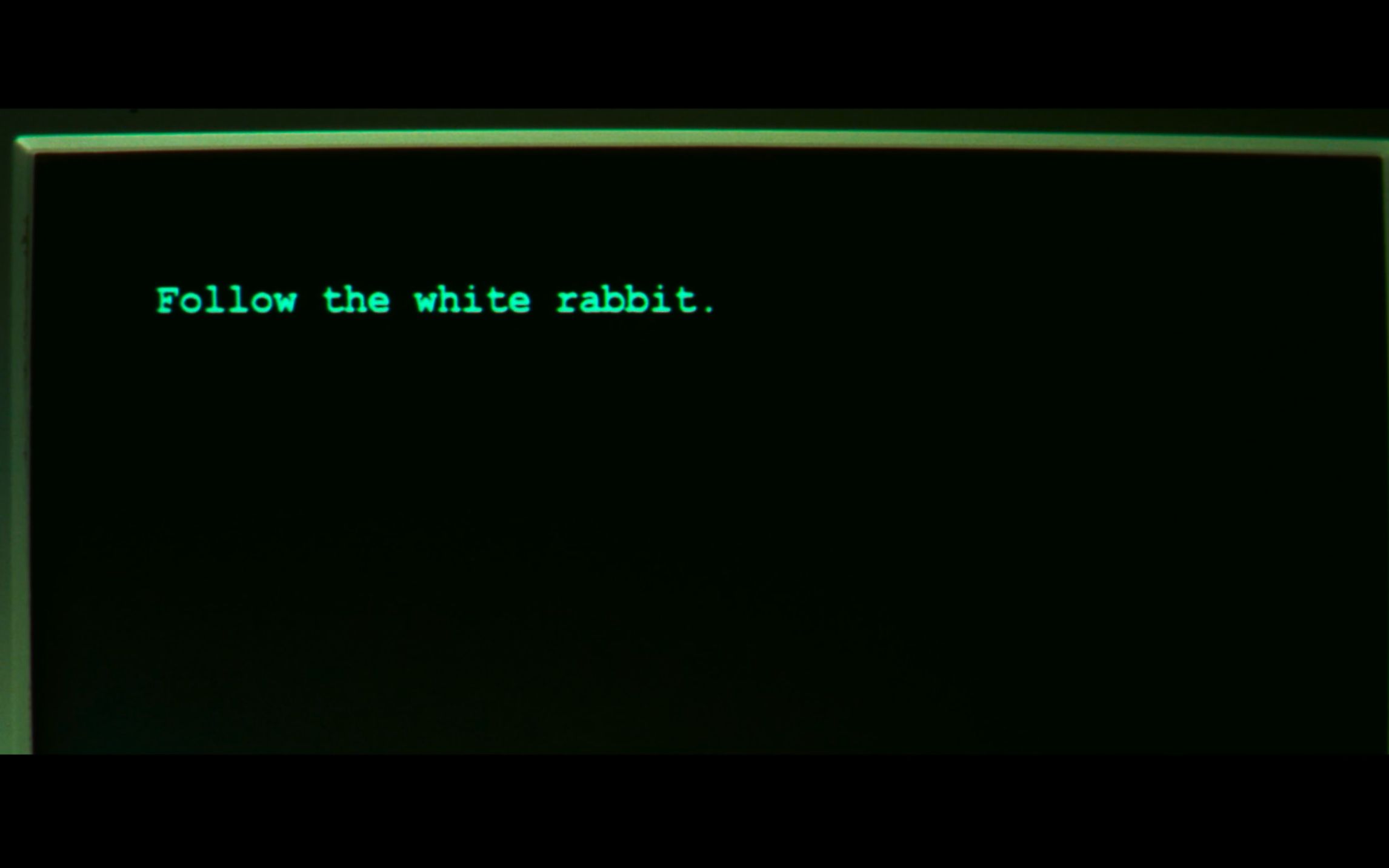 [图]Follow the White Rabbit - 黑客帝国1