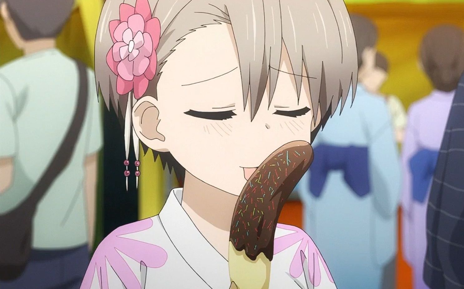 可可爱爱的宇崎学妹舔香蕉的样子好瑟【宇崎酱想要玩耍】