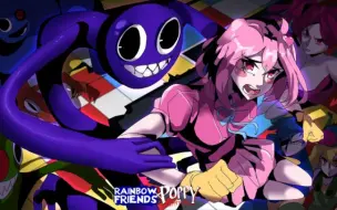 Download Video: Rainbow Friends VS Poppy Playtime But It's Anime Part 4 │ FNF Friends To Your En