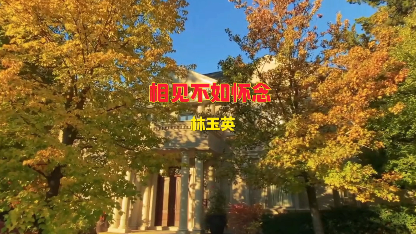 每天与你分享一首好听的经典老歌《相见不如怀念》