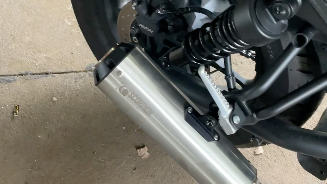 cm500 英蝎 scorpion排气