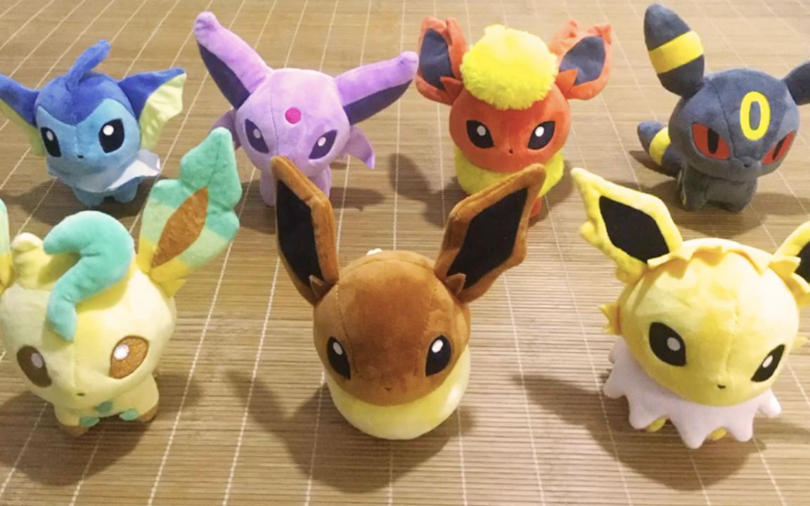 丁格镇定格动画伊布家族的广场舞跳出了萌萌哒和新高度