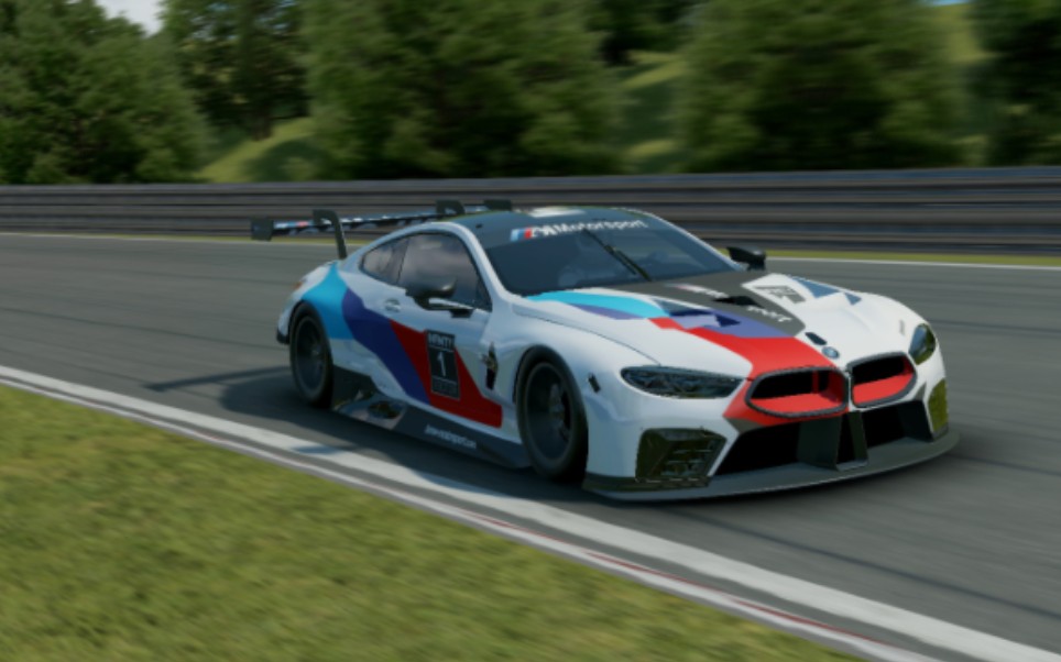 [绝对赛车]纽北m8gte菜的一圈