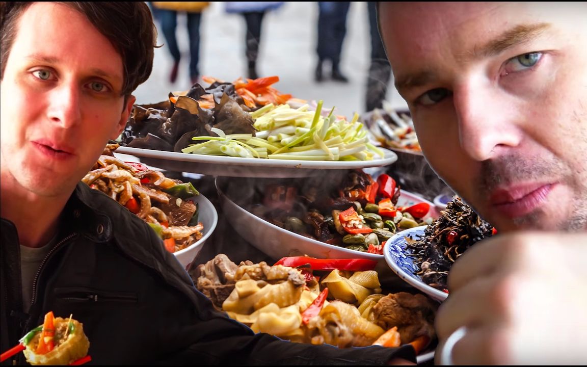 老外品尝中国美食 什么是真正的中国菜?